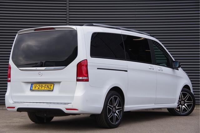 Mercedes-Benz V-KLASSE 250d AMG L2 DC-5P. AUT. LED, LEDER, 360 CAMERA, NAVI, CRUISE, CLIMA, PDC, STOELVERWARMING, BLUETOOTH
