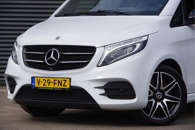 Mercedes-Benz V-KLASSE 250d AMG L2 DC-5P. AUT. LED, LEDER, 360 CAMERA, NAVI, CRUISE, CLIMA, PDC, STOELVERWARMING, BLUETOOTH