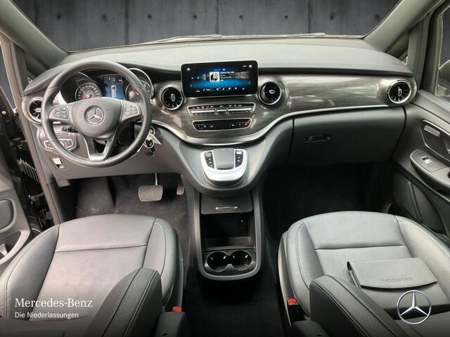Mercedes-Benz V-KLASSE 300d Extra Lang Avantgarde 8-zitter 76.750 ex BTW EL. Schuifdeuren Leder Navi LED Standkachel