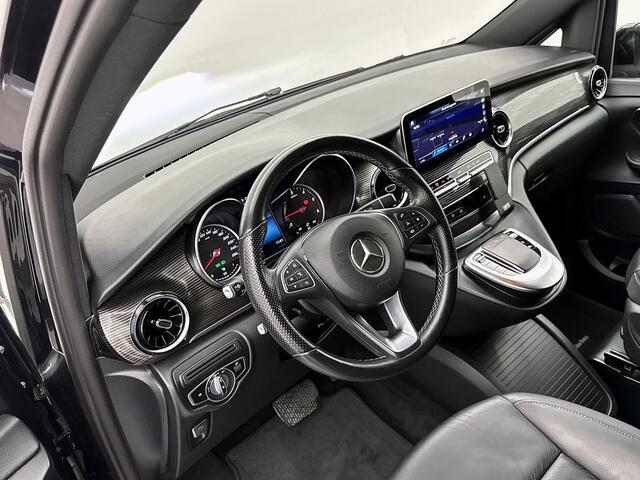 Mercedes-Benz V-KLASSE 250d Extra Lang DC Leder Dubbele cabine Elektrische schuifdeuren 19" inch AMG Camera