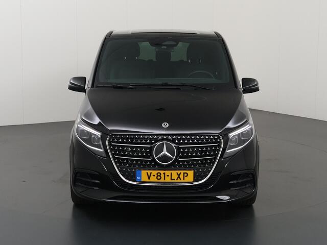 Mercedes-Benz V-KLASSE 250d 4-MATIC XL L3 AVANTGARDE | DUBBELE CABINE | 360 CAMERA | DISTRONIC PLUS | LEDER ZWART "LUGANO" | ALARM | STOELVERWARMING | NAVIGATIE | CARPLAY | ANDROID AUTO | AUTOMATISCHE AIRCO | DAB+ |