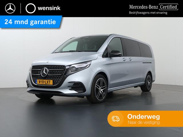 Mercedes-Benz V-KLASSE 250d 4-MATIC AMG | XL L3 | DUBBELE CABINE | 360 CAMERA | DISTRONIC PLUS | LEDER ZWART "LUGANO" | ALARM | STOELVERWARMING | NAVIGATIE | CARPLAY | ANDROID AUTO | CLIMATE CONTROL | DAB+ | CERTIFIED