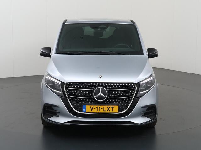 Mercedes-Benz V-KLASSE 250d 4-MATIC AMG | XL L3 | DUBBELE CABINE | 360 CAMERA | DISTRONIC PLUS | LEDER ZWART "LUGANO" | ALARM | STOELVERWARMING | NAVIGATIE | CARPLAY | ANDROID AUTO | CLIMATE CONTROL | DAB+ | CERTIFIED
