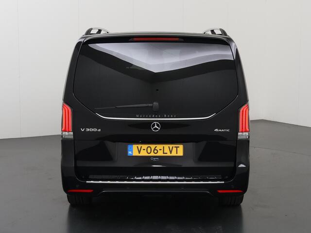 Mercedes-Benz V-KLASSE 300d | L2 Lang | AMG | Dubbele Cabine | BURMESTER | 360 CAMERA | DISTRONIC PLUS | LEDER ZWART "LUGANO" | ALARM | STOELVERWARMING | NAVIGATIE | CARPLAY | ANDROID AUTO | CLIMATE CONTROL | DAB+ | CERTIFIED