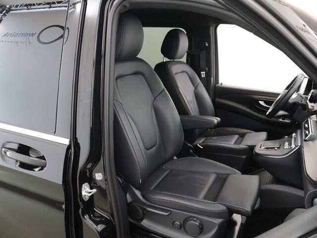 Mercedes-Benz V-KLASSE 300d | L2 Lang | AMG | Dubbele Cabine | BURMESTER | 360 CAMERA | DISTRONIC PLUS | LEDER ZWART "LUGANO" | ALARM | STOELVERWARMING | NAVIGATIE | CARPLAY | ANDROID AUTO | CLIMATE CONTROL | DAB+ | CERTIFIED