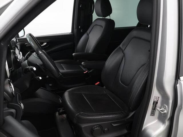 Mercedes-Benz V-KLASSE 300d | L2 Lang | Dubbele Cabine | Avantgarde | Parkeercamera | Distronic Plus | 5-zits | Lederen bekleding | Stoelverwarming - Stoelkoeling | Trekhaak | Schuifdeur L+R Elektrisch |