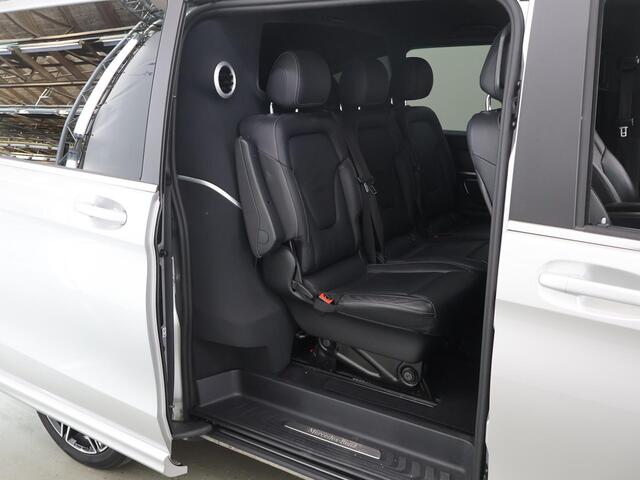 Mercedes-Benz V-KLASSE 300d | L2 Lang | Dubbele Cabine | Avantgarde | Parkeercamera | Distronic Plus | 5-zits | Lederen bekleding | Stoelverwarming - Stoelkoeling | Trekhaak | Schuifdeur L+R Elektrisch |