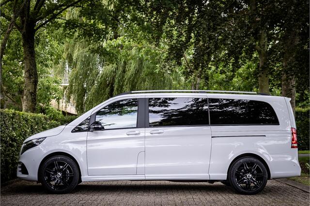 Mercedes-Benz V-KLASSE 300d Extra Lang L3 DC AMG LIne Luchtvering Burmester Elektrische Deuren Stoelventilatie