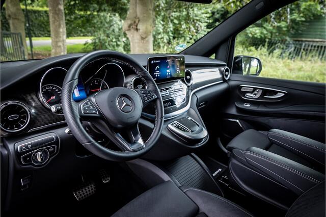 Mercedes-Benz V-KLASSE 300d Extra Lang L3 DC AMG LIne Luchtvering Burmester Elektrische Deuren Stoelventilatie