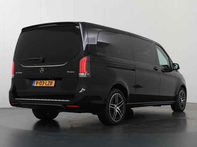 Mercedes-Benz V-KLASSE 250d | 4-MATIC | XL L3 Avantgarde | Dubbele Cabine | 360 CAMERA | DISTRONIC PLUS | LEDER | ZWART "LUGANO" | ALARM | STOELVERWARMING | NAVIGATIE | CARPLAY | ANDROID AUTO | CLIMATE CONTROL | DAB+ | CERTIFIED