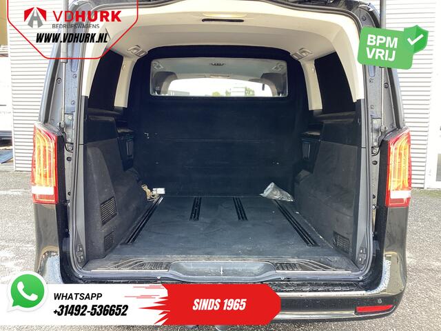 Mercedes-Benz V-KLASSE 300d Aut. XL L3 Avantgarde Edition BPM VRIJ! 2xElek.Schuifdeur/ Leder/ LED/ Standkachel/ Carplay/ Afn.Trekhaak/ Stoelverw./ Alarm III/ Navi/ Camera/ PDC/ Cruise/ 18" LMV