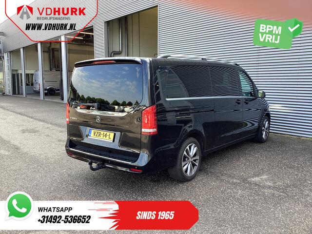 Mercedes-Benz V-KLASSE 300d Aut. XL L3 Avantgarde Edition BPM VRIJ! 2xElek.Schuifdeur/ Leder/ LED/ Standkachel/ Carplay/ Afn.Trekhaak/ Stoelverw./ Alarm III/ Navi/ Camera/ PDC/ Cruise/ 18" LMV