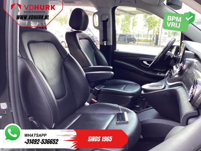 Mercedes-Benz V-KLASSE 300d Aut. XL L3 Avantgarde Edition BPM VRIJ! 2xElek.Schuifdeur/ Leder/ LED/ Standkachel/ Carplay/ Afn.Trekhaak/ Stoelverw./ Alarm III/ Navi/ Camera/ PDC/ Cruise/ 18" LMV