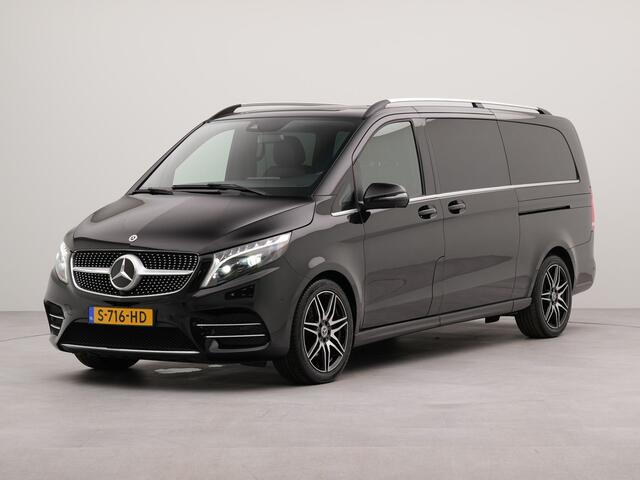 Mercedes-Benz V-KLASSE 300d Extra Lang Avantgarde Edition 8 pers | Navigatie | Voorstoelen Verwarmd | Parkeersensoren Voor én Achter | Achteruitrijcamera | Burmester Audiosysteem | Cruise Control | DAB | Dodehoekdetectie | Lane Assist | Schuifdeuren Links