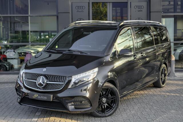 Mercedes-Benz V-KLASSE V300d AMG 240pk Extra Lang XL Burmester Elektrische schuifdeuren Trekhaak Night pakket Black Edition