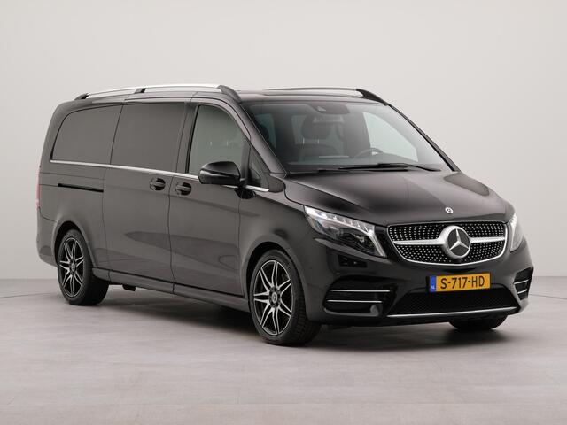 Mercedes-Benz V-KLASSE 300d Extra Lang Avantgarde Edition 8 pers | Navigatie | Voorstoelen Verwarmd | Parkeersensoren Voor én Achter | Achteruitrijcamera | Burmester Audiosysteem | Cruise Control | DAB | Dodehoekdetectie | Lane Assist | Schuifdeuren Links