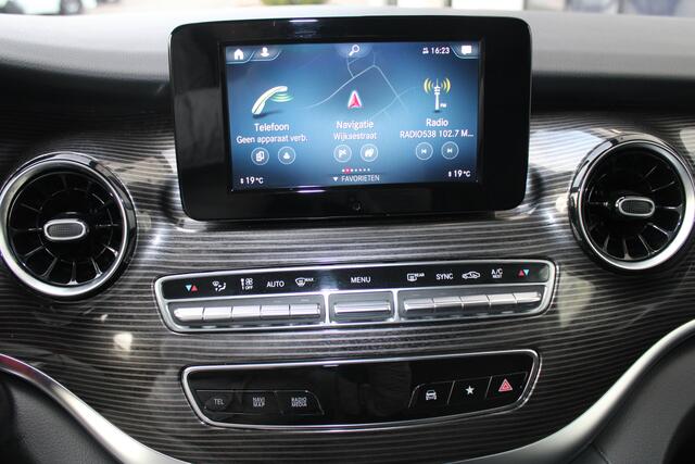 Mercedes-Benz V-KLASSE 220d / Aut / Lang / DC / 2x Elec Schuifdeur / Leer / Vol Opties / Nette Staat