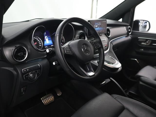 Mercedes-Benz V-KLASSE 300d | L2 Lang | Avantgarde | AMG | BURMESTER SOUND-SYSTEM | DISTRONIC PLUS | STOELVERWARMING/KOELING | 360° CAMERA | DUBBELE CABINE | CERTIFIED