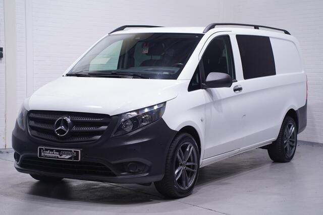 Mercedes-Benz VITO 116 CDI 163 pk Dubbel Cabine Automaat Lang Navi, Dode Hoek & Lane Assist, Camera Cruise Control, PDC V+A