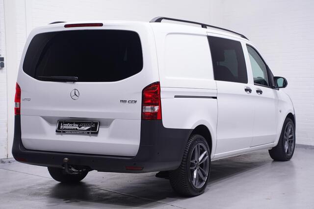 Mercedes-Benz VITO 116 CDI 163 pk Dubbel Cabine Automaat Lang Navi, Dode Hoek & Lane Assist, Camera Cruise Control, PDC V+A