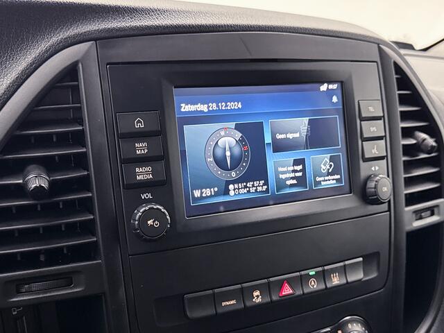 Mercedes-Benz VITO 116 CDI Extra Lang Led L3 Trekhaak Navigatie Dubbele Schuifdeur Standkachel Apple Carplay/Android Auto Cruise Control