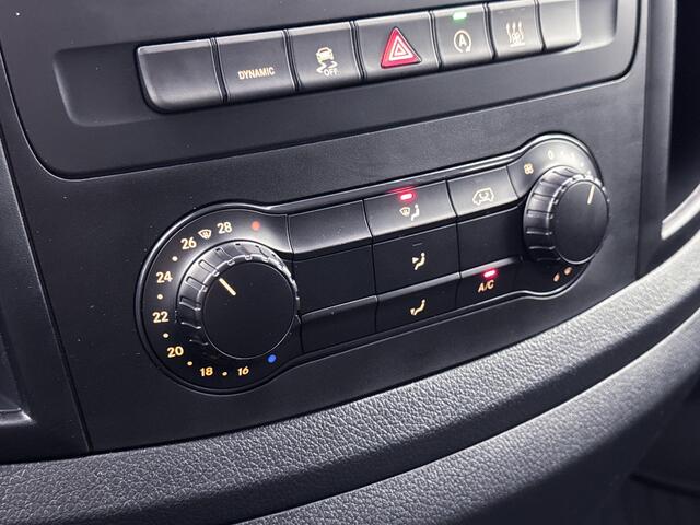 Mercedes-Benz VITO 116 CDI Extra Lang Led L3 Trekhaak Navigatie Dubbele Schuifdeur Standkachel Apple Carplay/Android Auto Cruise Control