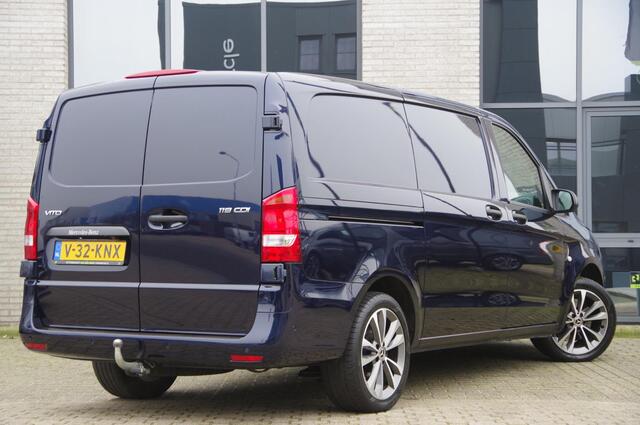 Mercedes-Benz VITO 119 CDI L2 (12-2020) AUT. LED, LEDER, TREKHAAK, CAMERA, 18'', NAVI, CRUISE, CLIMA, PARKEERSENSOREN, APPLE CARPL