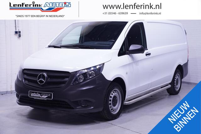 Mercedes-Benz VITO 114 CDI 136 pk Lang Airco, Cruise Control Laadruimte Pakket, Sidebars, 3-Zits