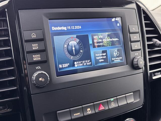 Mercedes-Benz VITO 114 CDI Extra Lang Dubbele Cabine XL Leder 2x Schuifdeur LED Trekhaak Apple Carplay/Android Auto Achteruitrijcamera Cruise Control