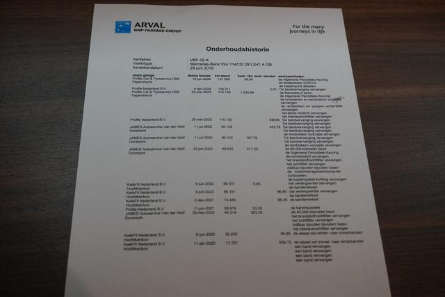 Mercedes-Benz VITO 114 CDI Lang Automaat EURO 6 - Airco - Navi - Cruise - ¤15.950,- Excl.