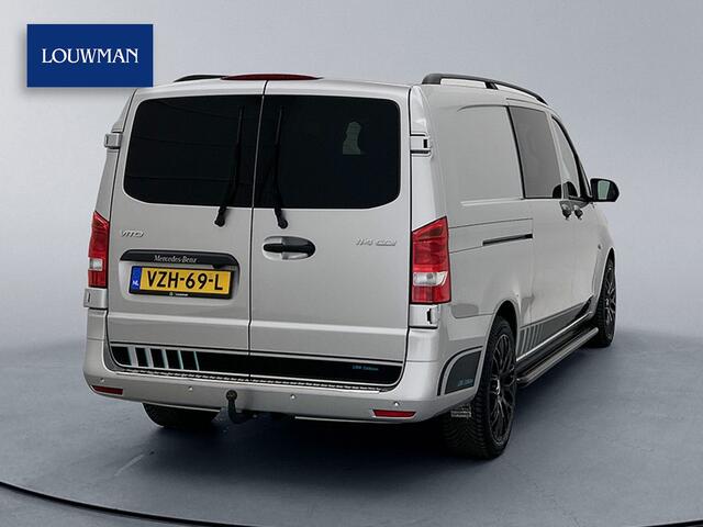 Mercedes-Benz VITO 114 CDI Extra Lang DC 19" inch AMG Dubbele Cabine XL LED Trekhaak Apple Carplay/Android Auto Achteruitrijcamera Cruise Control