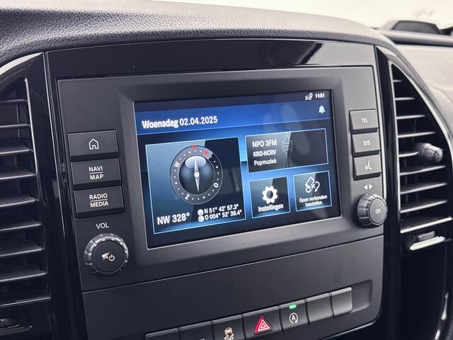 Mercedes-Benz VITO 114 CDI Extra Lang DC 19" inch AMG Dubbele Cabine XL LED Trekhaak Apple Carplay/Android Auto Achteruitrijcamera Cruise Control