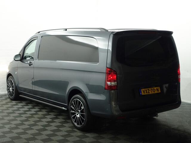 Mercedes-Benz VITO 116 CDI XL AMG Night Edition- 3 Pers, Leder, Stoelverwarming, Park Assist, Cruise, Clima, Sidebars