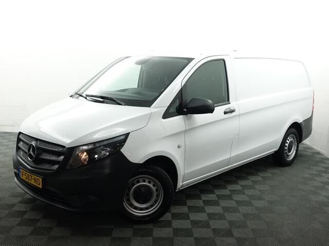 Mercedes-Benz VITO 114 CDI Lang Ambition Aut- 3 Pers, Navi, Clima, Camera, Cruise, Dynamic Select, Grijs Kenteken