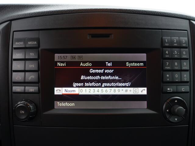 Mercedes-Benz VITO 114 CDI Lang Ambition Aut- 3 Pers, Navi, Clima, Camera, Cruise, Dynamic Select, Grijs Kenteken
