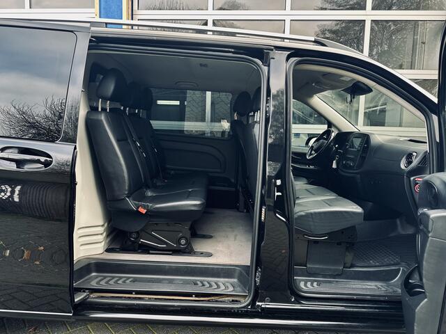 Mercedes-Benz VITO 116 CDI Automaat | Exclusive | Extra Lang | Dubbele Cab. | 6 persoons | Led | Leer | Standkachel | Camera | Navigatie | Ex BTW