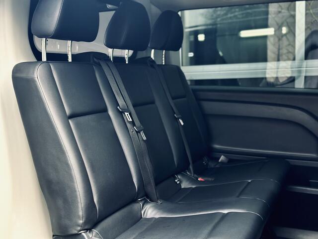 Mercedes-Benz VITO 116 CDI Automaat | Exclusive | Extra Lang | Dubbele Cab. | 6 persoons | Led | Leer | Standkachel | Camera | Navigatie | Ex BTW