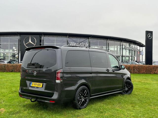 Mercedes-Benz VITO 119 CDI L2 Select Dubbele Cabine | 19 inch | Leer Mercedes-Benz Vito 119 CDI L2 Select Dubbele Cabine | 20 inch | Leer | Luchtvering | Rij-assistent Pakket Plus | 2500kg Trekhaak | Elektrisch Verstelbare Stoelen met Memory | ETCETERA....