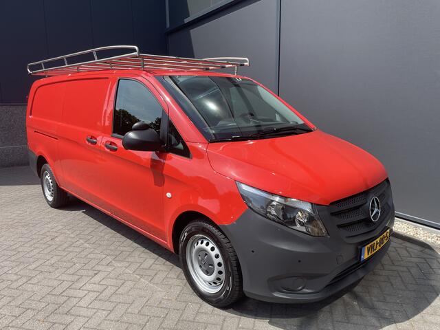 Mercedes-Benz VITO 114 CDI Extra Lang Airco - Cruise control - Navigatie full map - Achteruitrijcamera - Zijschuifdeur rechts - Parkeersensoren voor en achter - Trekhaak - Aluminium trap - zeer nette bus