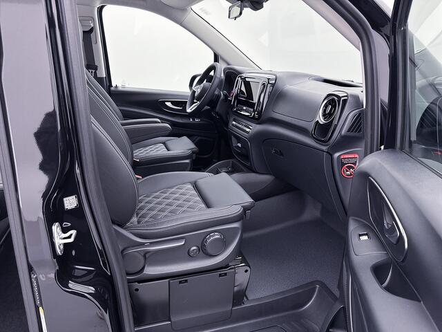 Mercedes-Benz VITO 119 CDI L3 DC *Edition* Leder Dubbel cabine 19"inch AMG Black-Pack Extra Lang Dubbele Schuifdeur Multibeam LED Trekhaak Achteruitrijcamera Betimmering