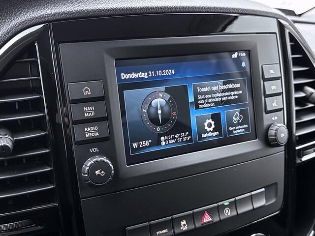 Mercedes-Benz VITO 114 CDI Extra Lang Dubbele Cabine Led koplampen Trekhaak Apple Carplay/Android Auto Betimmering Cruise Control