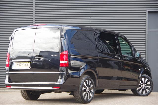 Mercedes-Benz VITO 114CDI L2 AUT. DC-5P, LEDER, CAMERA, CRUISE, CLIMA, COMFORT STOELEN, LEDER STUURWIEL, DUBBELE CABINE