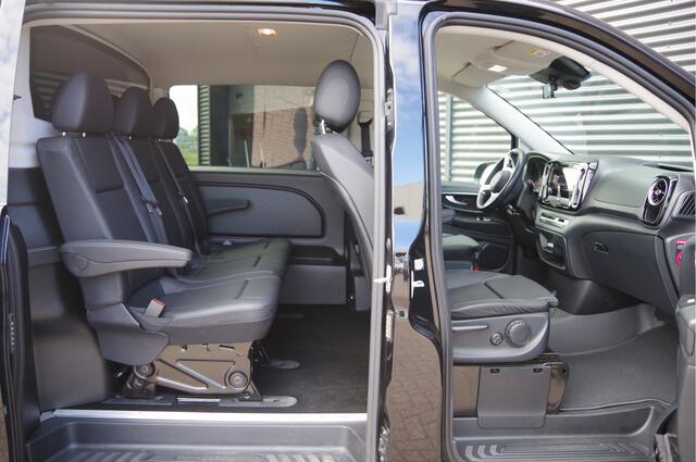 Mercedes-Benz VITO 114CDI L2 AUT. DC-5P, LEDER, CAMERA, CRUISE, CLIMA, COMFORT STOELEN, LEDER STUURWIEL, DUBBELE CABINE
