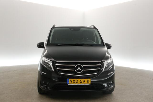 Mercedes-Benz VITO 119 CDI Extra Lang 191PK Automaat Airco Cruise Camera Trekhaak Navigatie 3 Persoons LED 18''LMV