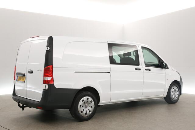 Mercedes-Benz VITO 116 CDI Extra Lang | 164PK | Dubbele Cabine | 5 Persoons | Airco Camera Carplay Cruise Navigatie PDC