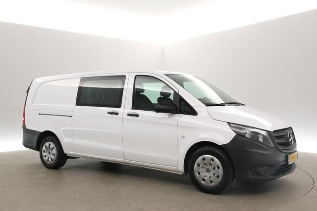 Mercedes-Benz VITO 116 CDI Extra Lang | 164PK | Dubbele Cabine | 5 Persoons | Airco Camera Carplay Cruise Navigatie PDC
