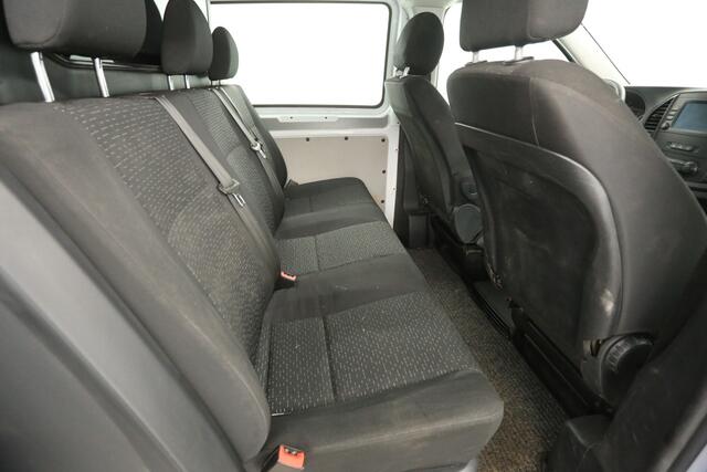 Mercedes-Benz VITO 116 CDI Extra Lang | 164PK | Dubbele Cabine | 5 Persoons | Airco Camera Carplay Cruise Navigatie PDC