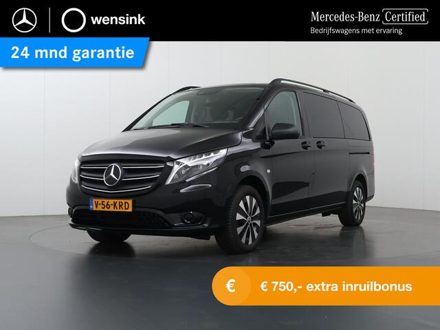 Mercedes-Benz VITO 119 CDI Aut. | 4X4 | Lang L2 | Dubbele Cabine | Schuifdeur L+R | LM Velgen | 5-zits | Airco | Navigatie | Stoelverwarming | Cruise Control | Parkeerpakket | Certified