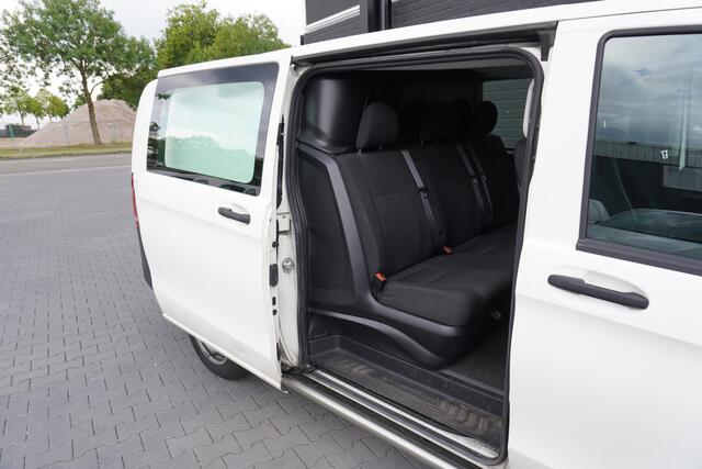 Mercedes-Benz VITO 114 CDI Automaat XL Dubbele Cabine - EURO 6 - Airco - Navi - Cruise - ¤ 18.900,- Excl.