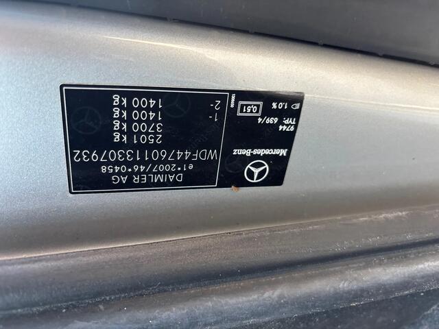 Mercedes-Benz VITO 109CDI L1H1 Airco Cruisecontrol Trekhaak EURO 6